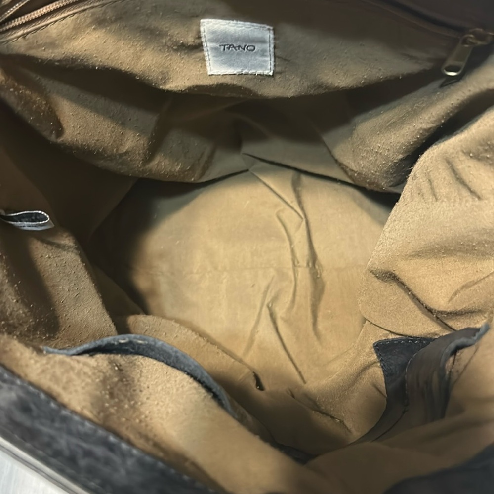 TANO Black Leather Women’s Bag - Picture 7 of 12